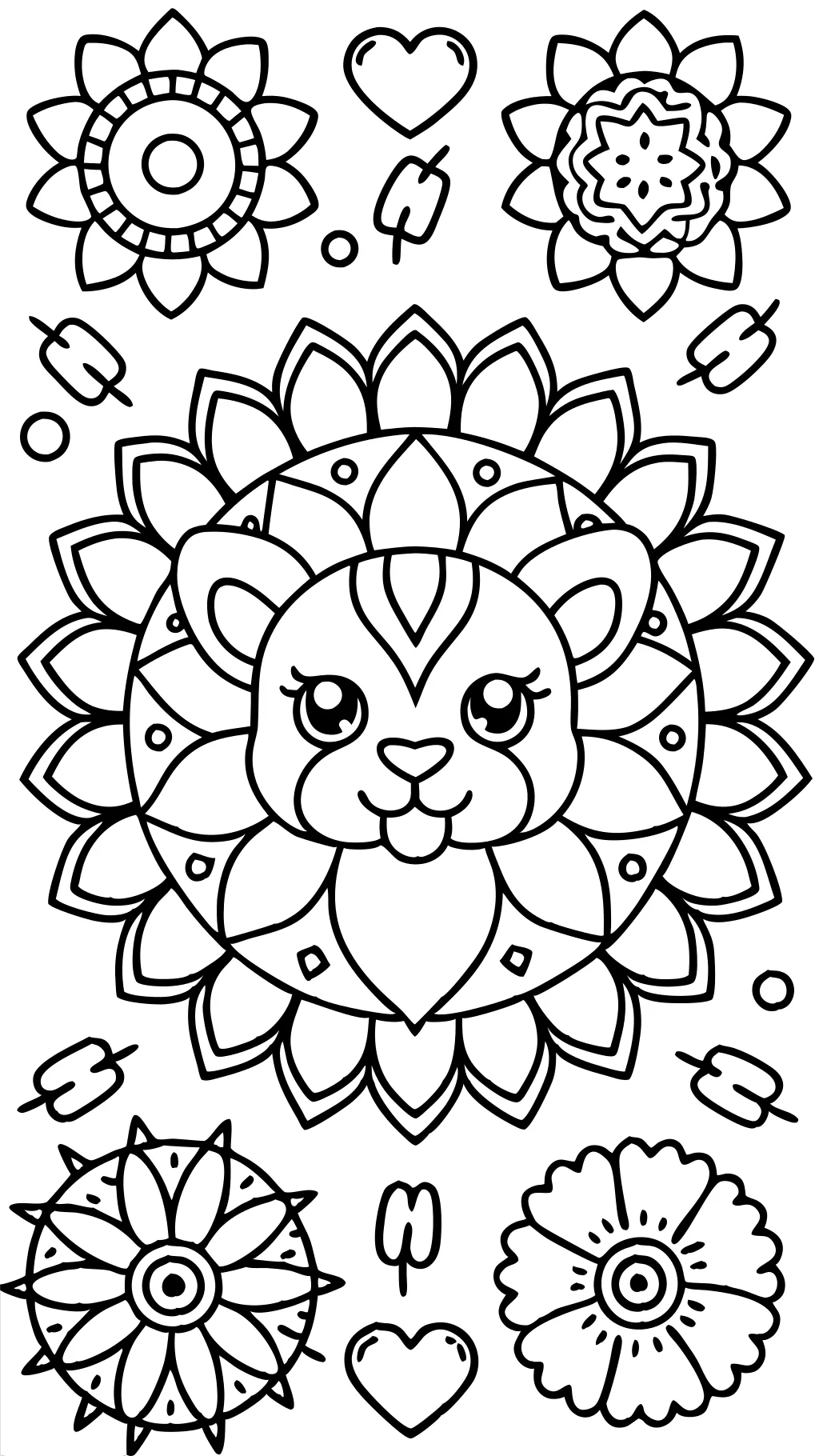 easy free printable coloring pages